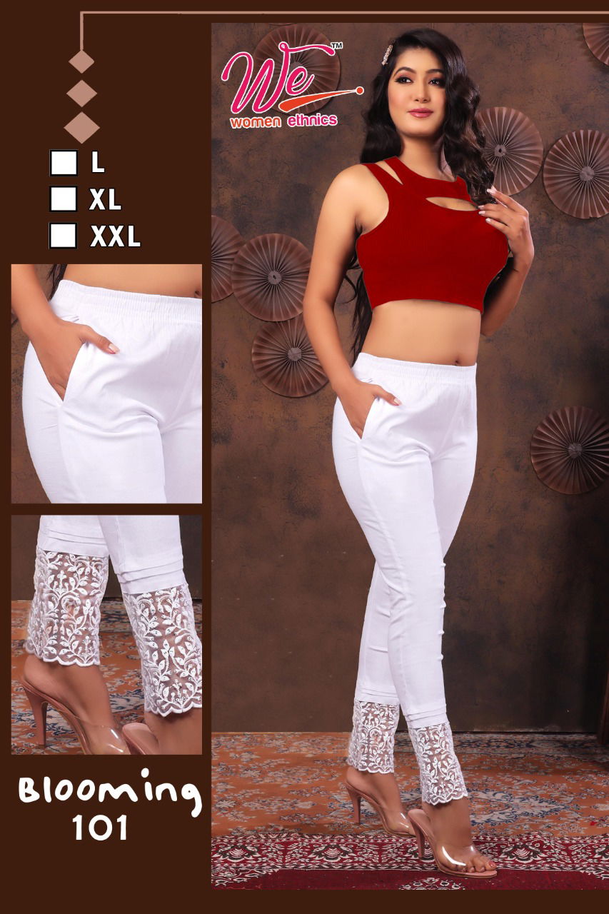 We Blooming Designer Soft Lycra Stretchable Wholesale Pant Catalog
